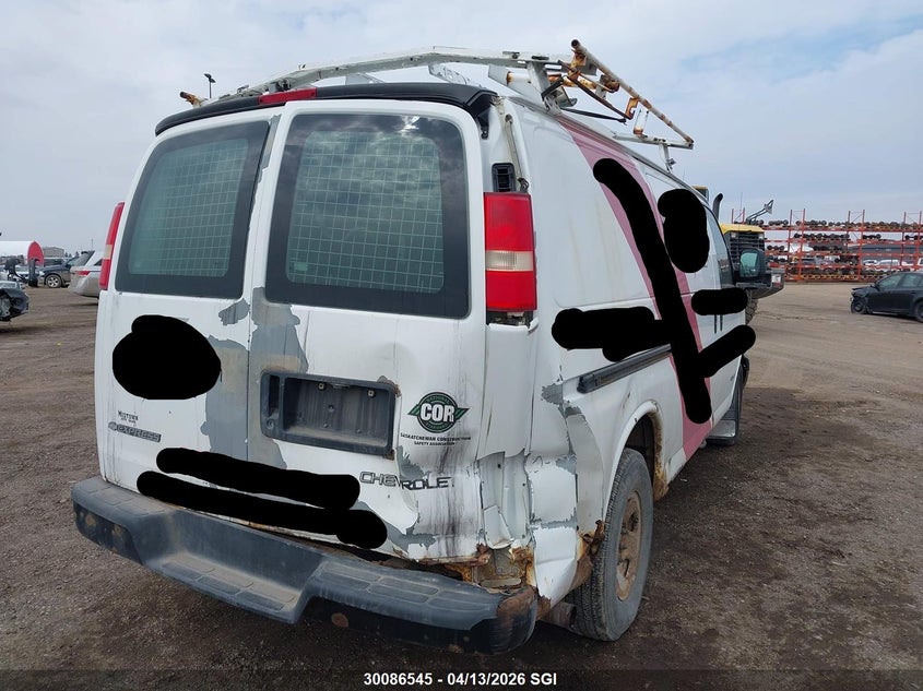 2006 Chevrolet Express G2500 VIN: 1GCGG25VX61158570 Lot: 30086545