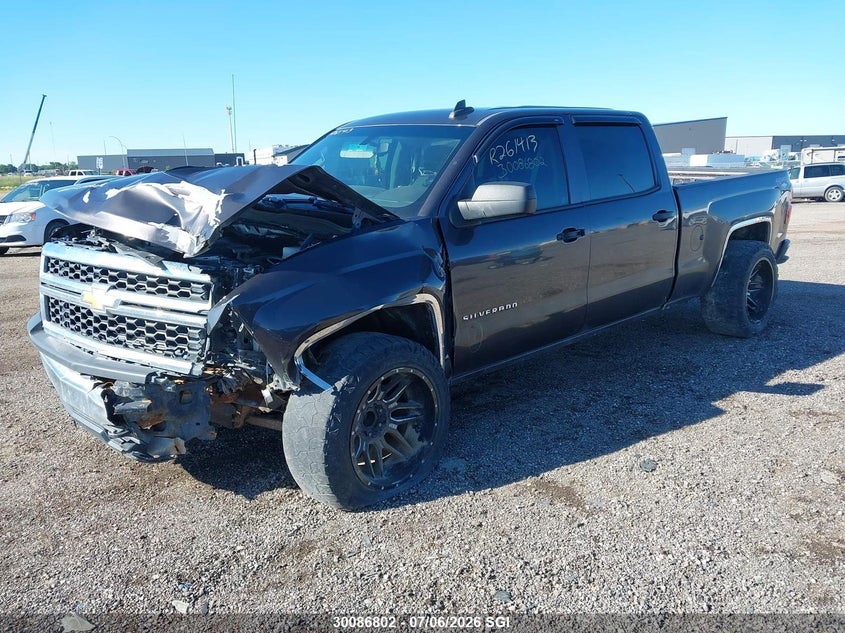 2015 Chevrolet Silverado, Удар спереди, IAAI, VIN 3GCUKPEC0FG447178 — фото 2