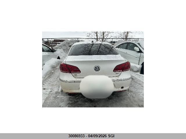 2014 Volkswagen Cc Luxury VIN: WVWRN7ANXEE525637 Lot: 30086933
