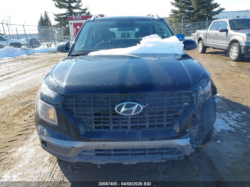 2021 Hyundai Venue Sel/Denim VIN: KMHRC8A36MU127190 Lot: 30087405