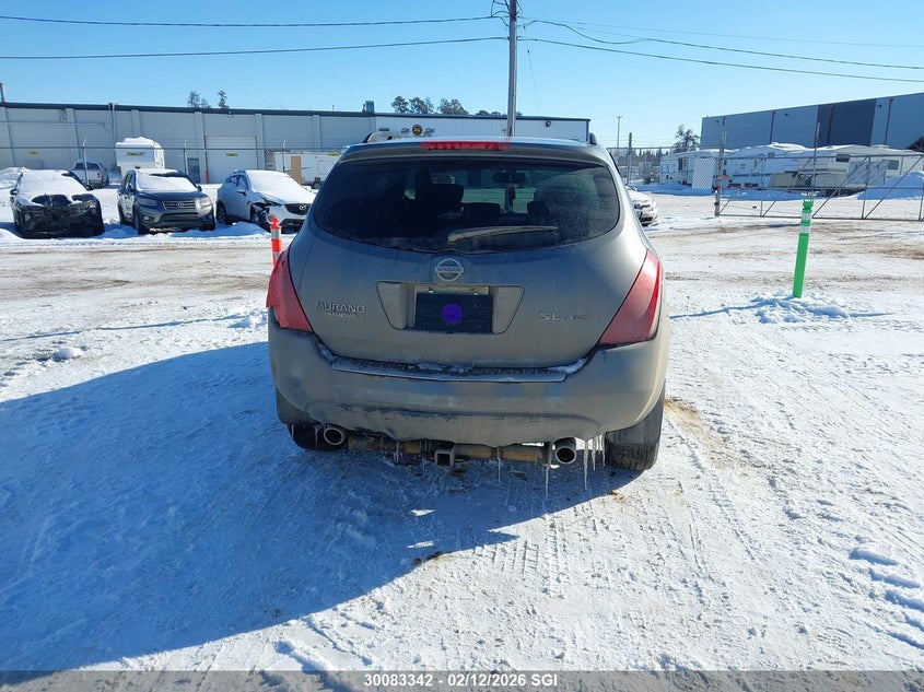 2006 Nissan Murano Sl/Se/S VIN: JN8AZ08W36W501073 Lot: 30083342