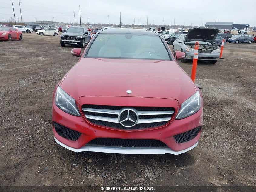 2016 Mercedes-Benz C 300 4Matic VIN: 55SWF4KB9GU114247 Lot: 30087679