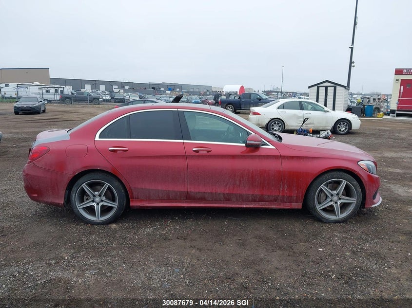 2016 Mercedes-Benz C 300 4Matic VIN: 55SWF4KB9GU114247 Lot: 30087679