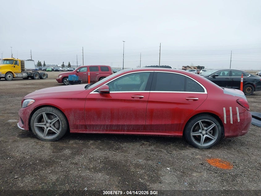 2016 Mercedes-Benz C 300 4Matic VIN: 55SWF4KB9GU114247 Lot: 30087679