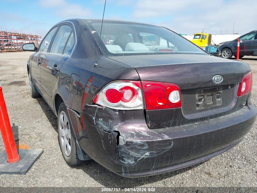 2008 Kia Optima Lx/Ex VIN: KNAGE123985237904 Lot: 30087757