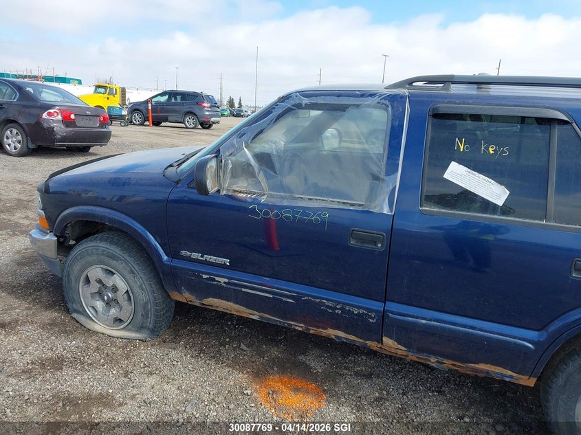 2004 Chevrolet Blazer VIN: 1GNDT13X34K148796 Lot: 30087769