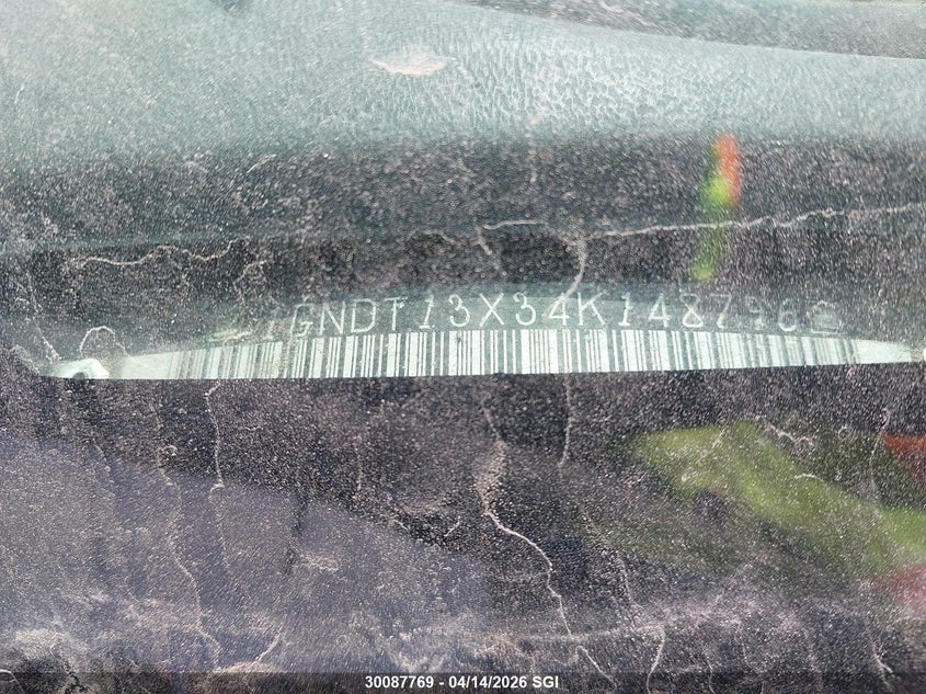 2004 Chevrolet Blazer VIN: 1GNDT13X34K148796 Lot: 30087769