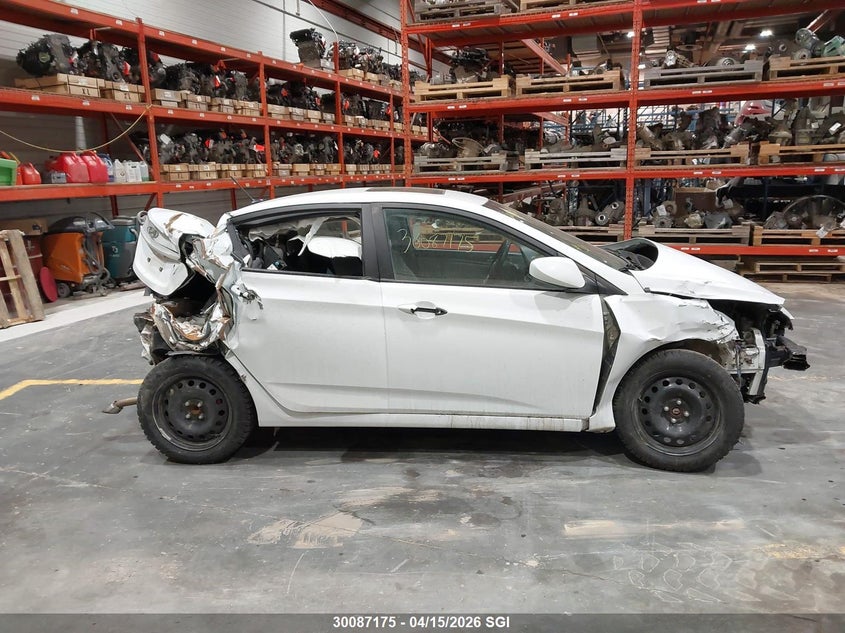 2017 Hyundai Accent Se VIN: KMHCT4AE6HU184205 Lot: 30087175