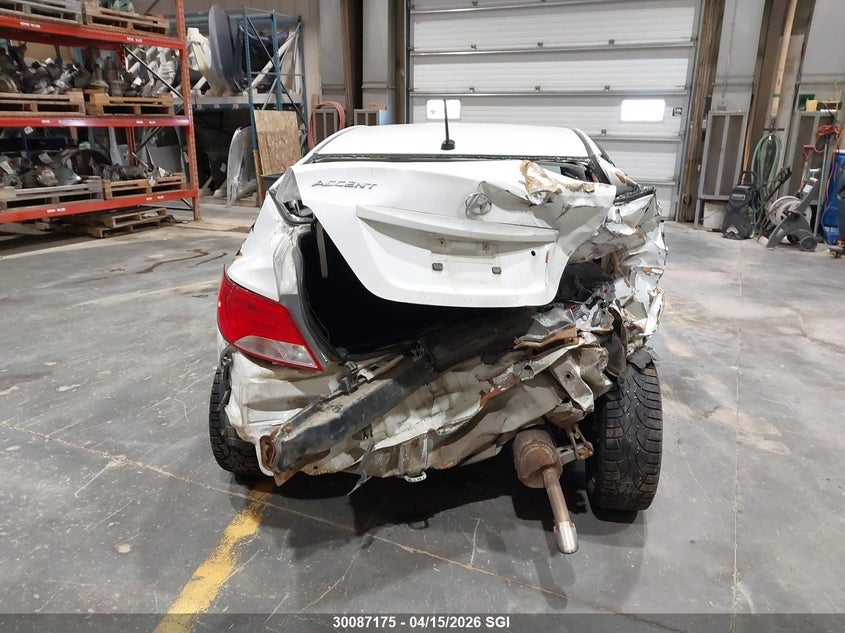 2017 Hyundai Accent Se VIN: KMHCT4AE6HU184205 Lot: 30087175