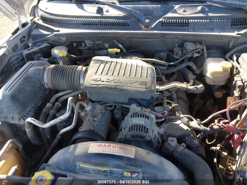 2007 Dodge Dakota Quad Slt VIN: 1D7HW48N27S105927 Lot: 30087575