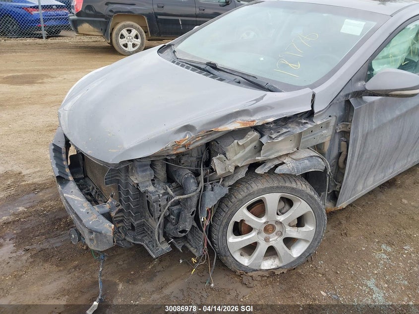 2012 Hyundai Elantra Gls/Limited VIN: 5NPDH4AE9CH129776 Lot: 30086978