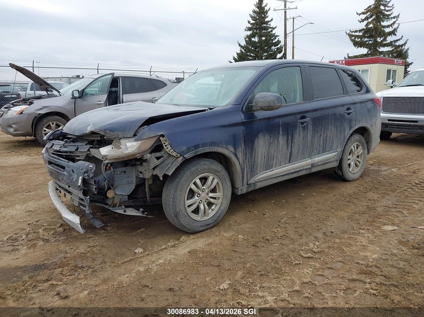 2016 Mitsubishi Outlander Es VIN: JA4AZ2A30GZ600208 Lot: 30086983