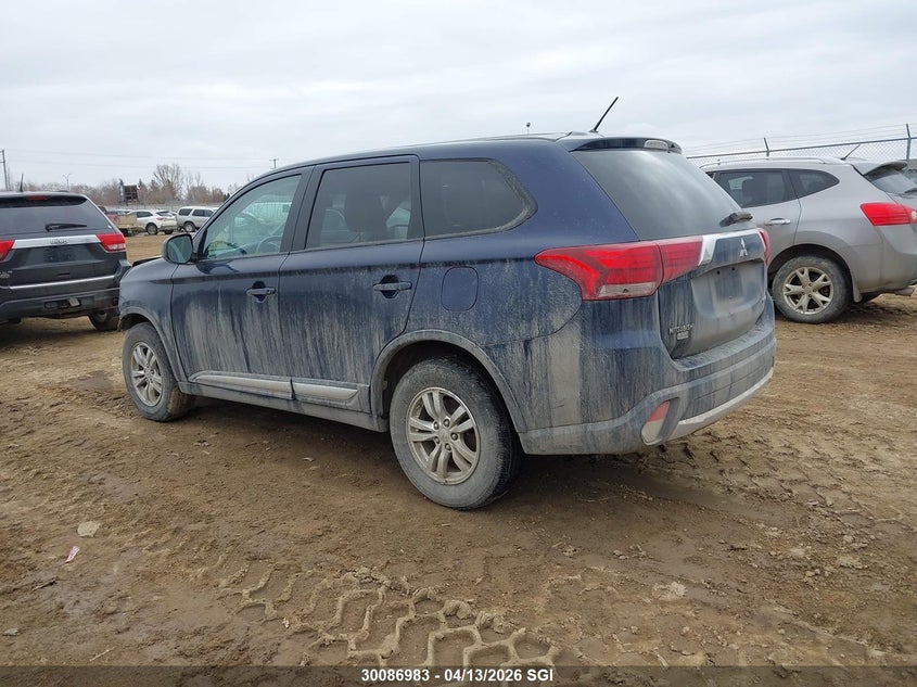 2016 Mitsubishi Outlander Es VIN: JA4AZ2A30GZ600208 Lot: 30086983