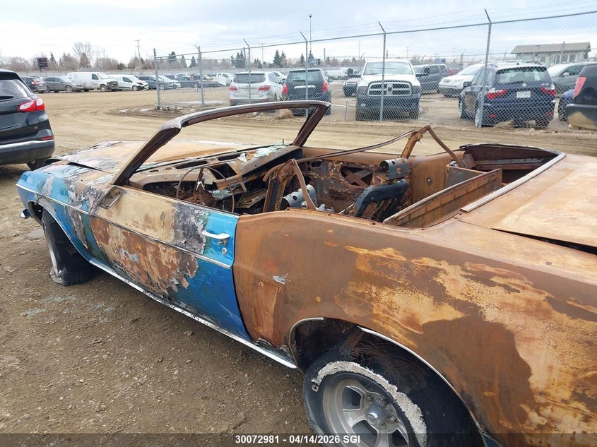 1969 Ford Mustang VIN: 9F03F222495 Lot: 30072981