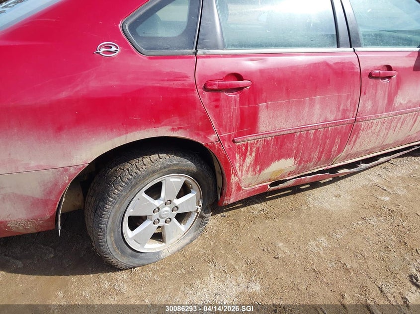 2007 Chevrolet Impala Lt VIN: 2G1WT58NX79128706 Lot: 30086293