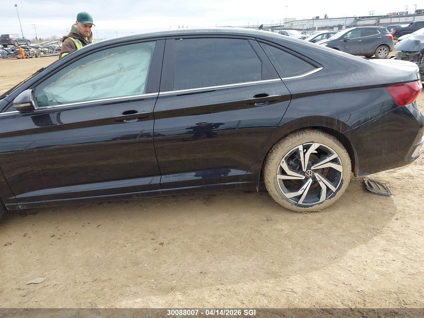 2025 Volkswagen Jetta Sel VIN: 3VWGX7BU9SM037841 Lot: 30088007