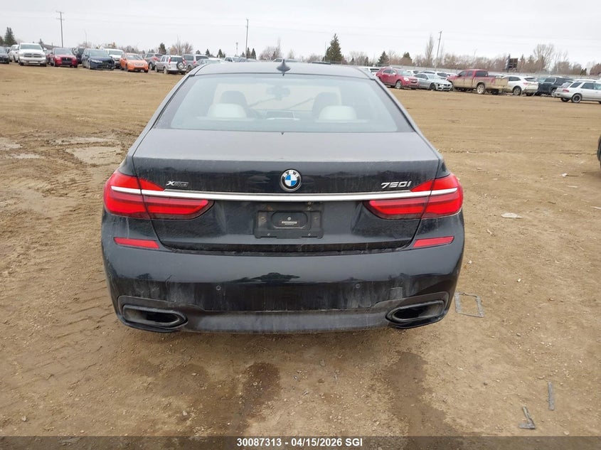 2018 BMW 750I xDrive VIN: WBA7B0C56JG527353 Lot: 30087313