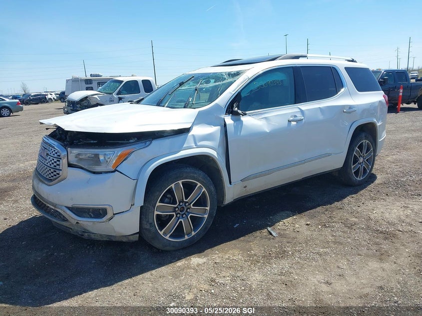Vin: 1gkknxls6hz182587, lot: 20134821, gmc acadia denali 20172