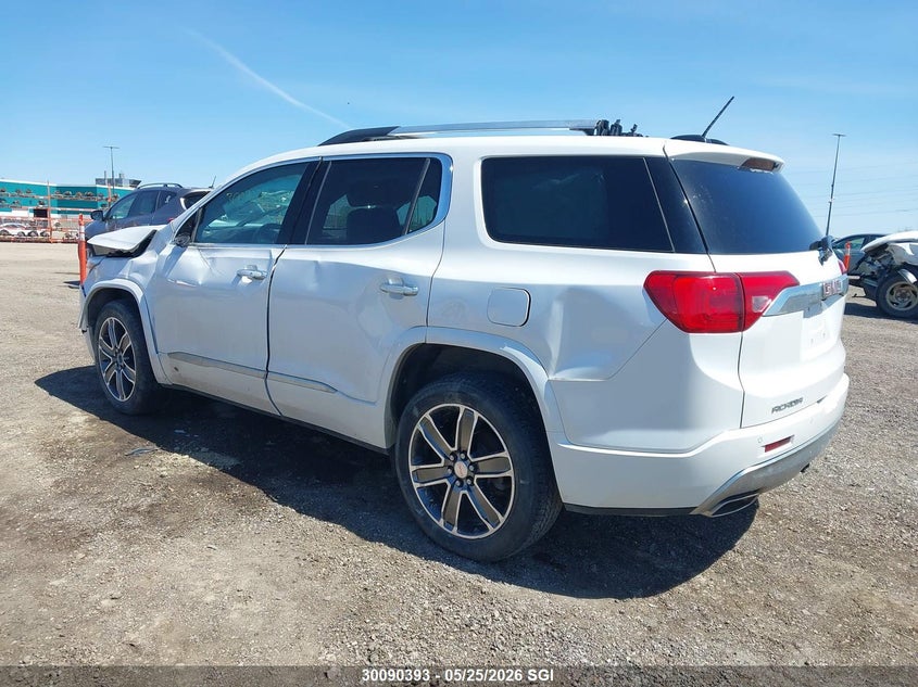 Vin: 1gkknxls6hz182587, lot: 20134821, gmc acadia denali 20173
