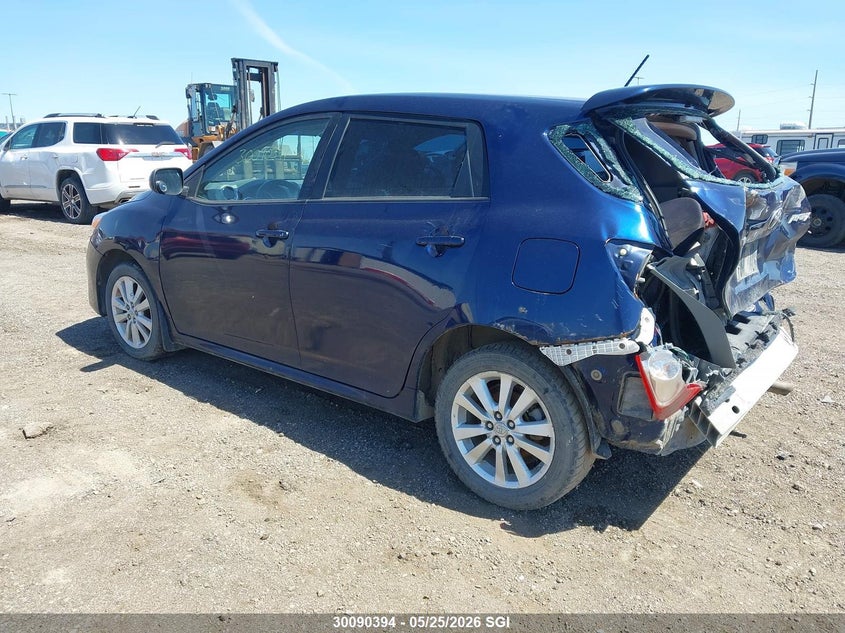 Vin: 2t1ku4ee5ac383319, lot: 20134822, toyota corolla matrix 20103