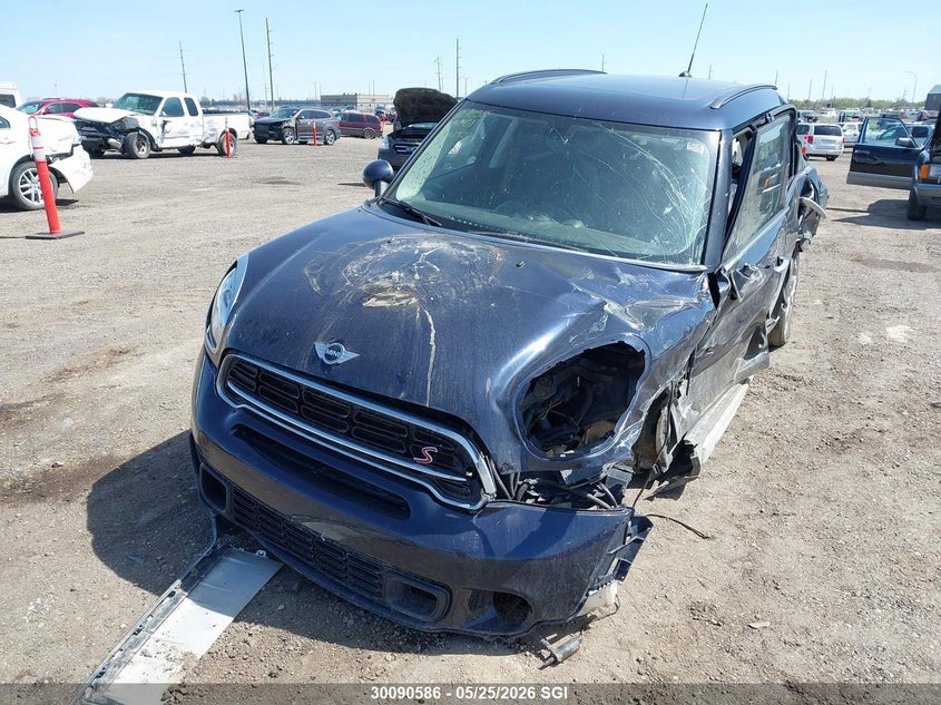Vin: wmwzc5c56gwp49408, lot: 20135104, mini cooper s countryman 20162