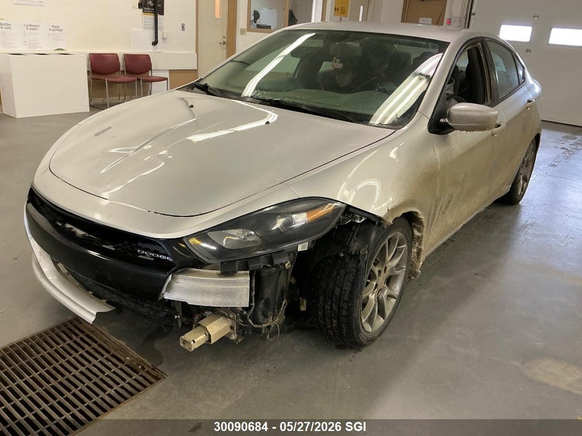 Vin: 1c3cdfbh9dd722030, lot: 20135251, dodge dart sxt 20132