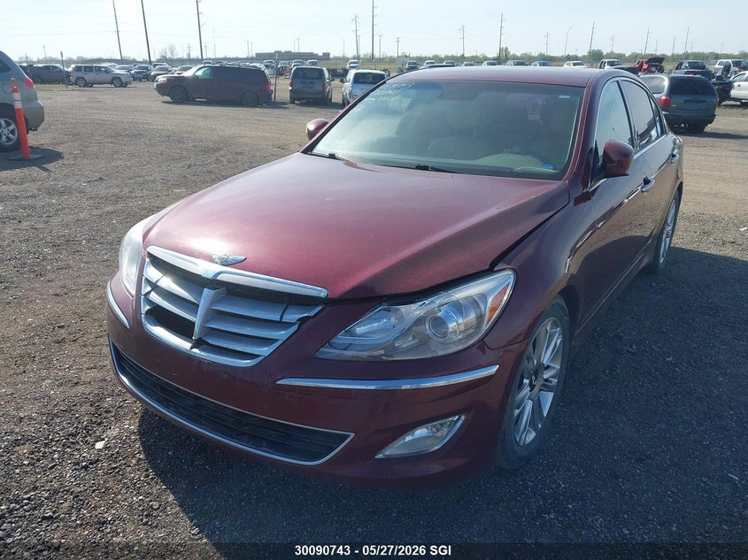 Vin: kmhgc4ddxdu220721, lot: 20135329, hyundai genesis 3.8l 20132