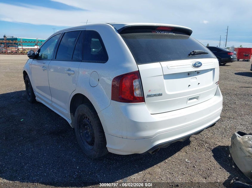 Vin: 2fmdk4ak1ebb19700, lot: 20135411, ford edge sport 20143