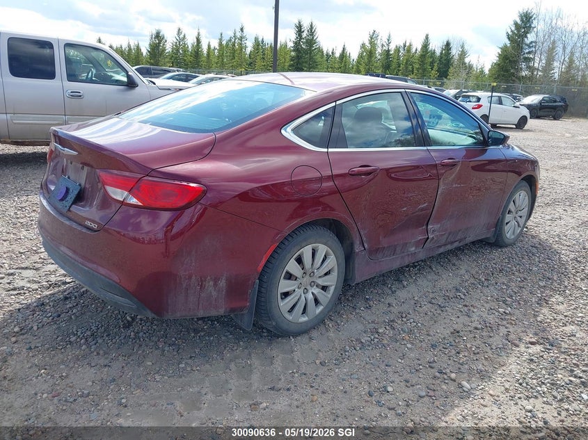 Vin: 1c3cccfb2gn131009, lot: 20135558, chrysler 200 lx 20164