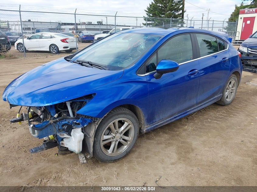 Vin: 3g1be6sm8js642577, lot: 20135964, chevrolet cruze lt auto 20182