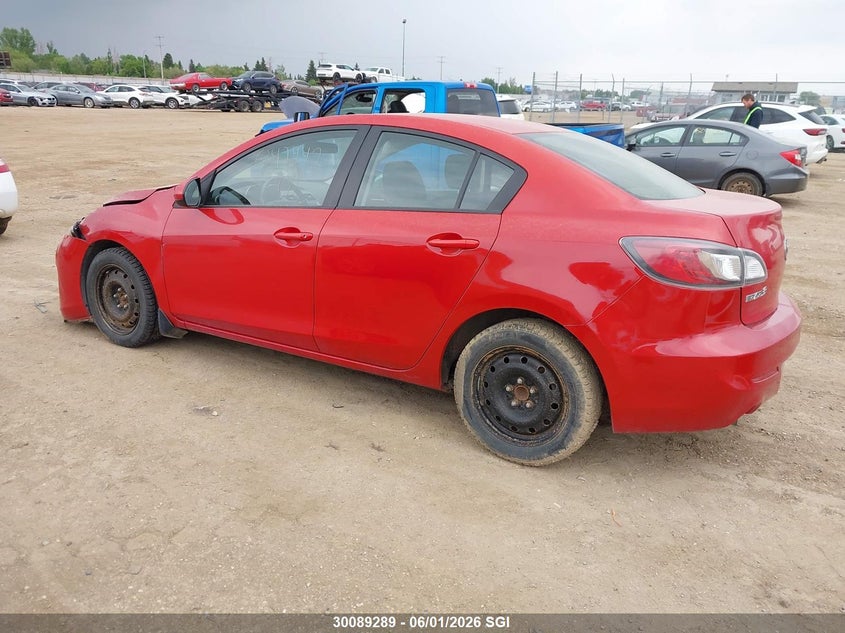 Vin: jm1bl1uf1d1810466, lot: 20135996, mazda 3 i 20133