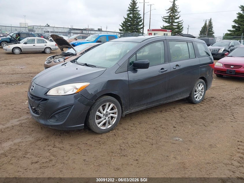 Vin: jm1cw2cl8e0171339, lot: 20136034, mazda 5 touring 20142