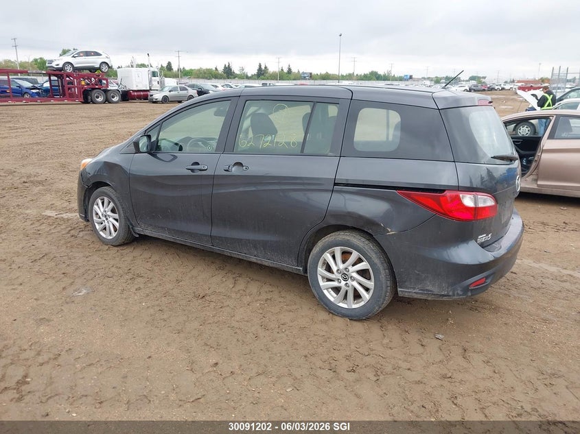 Vin: jm1cw2cl8e0171339, lot: 20136034, mazda 5 touring 20143