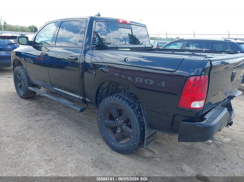 2019 Ram 1500 5.7 Ram Classic Slt black Lot 111030088741 Vin 1C6RR7LT2KS642066