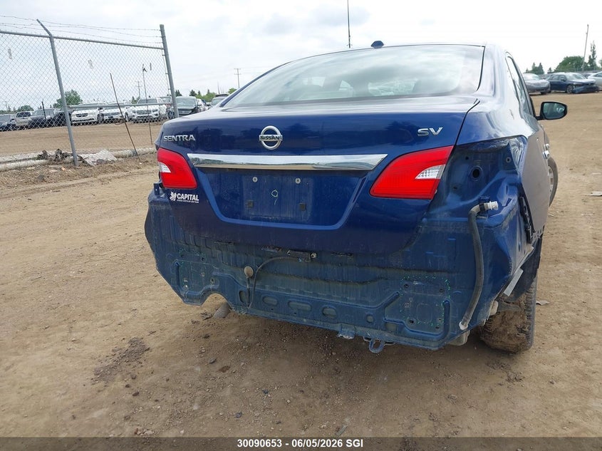 2019 Nissan Sentra S/Sv/Sr/Sl VIN: 3N1AB7AP6KY319420 Lot: 30090653