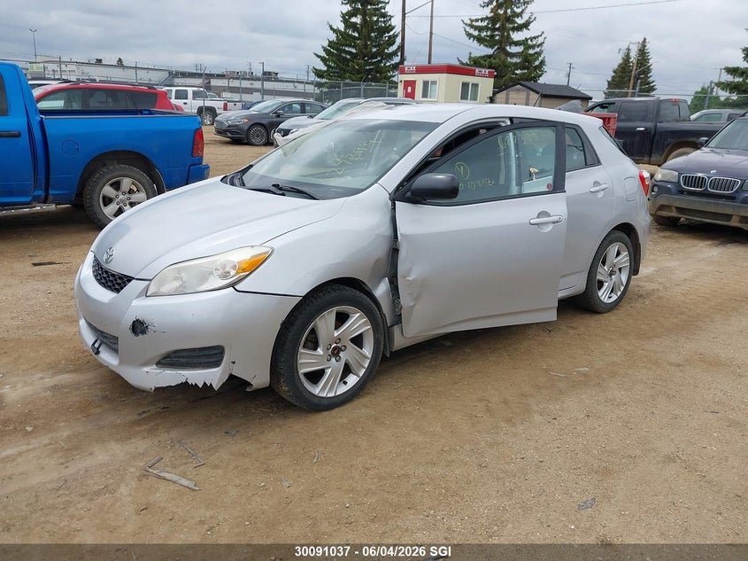 2011 Toyota Matrix 1.8 silver Lot 111030091037 Vin 2T1KU4EEXBC627399