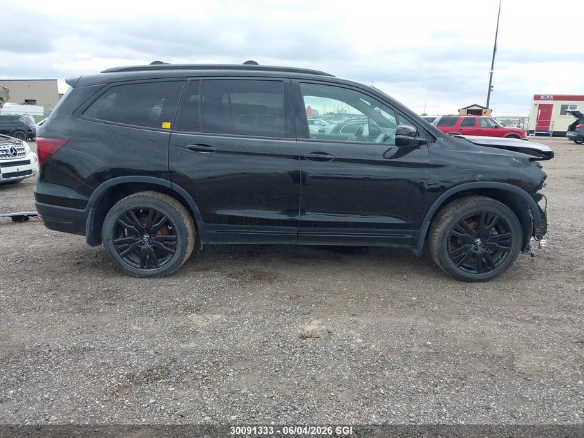 2021 Honda Pilot Elite VIN: 5FNYF6H01MB505089 Lot: 30091333