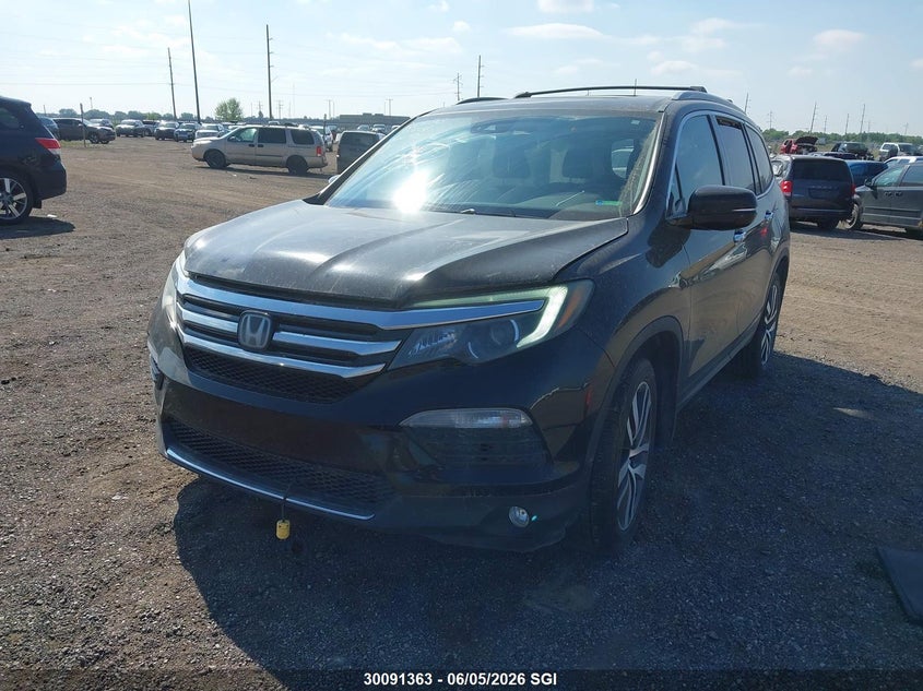 Vin: 5fnyf6h97gb501051, lot: 20136247, honda pilot touring 20162