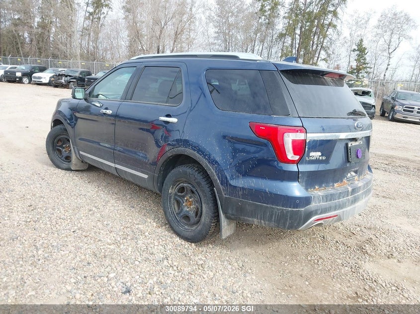 Vin: 1fm5k8f86ggb67245, lot: 20136258, ford explorer limited 20163