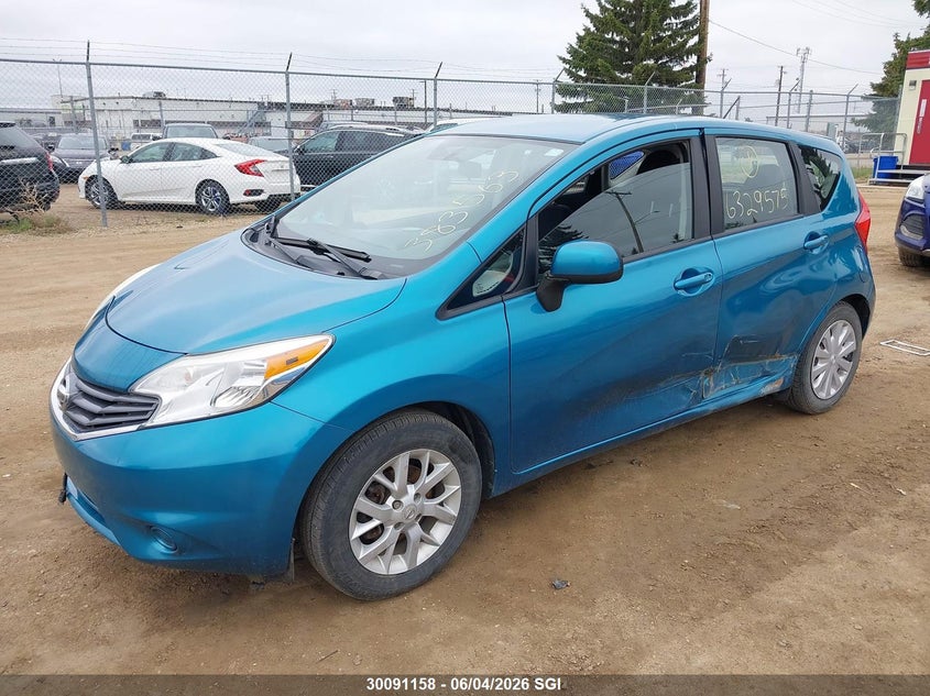 Vin: 3n1ce2cp5el383563, lot: 20136317, nissan versa note s/s plus/sv/sl 20142
