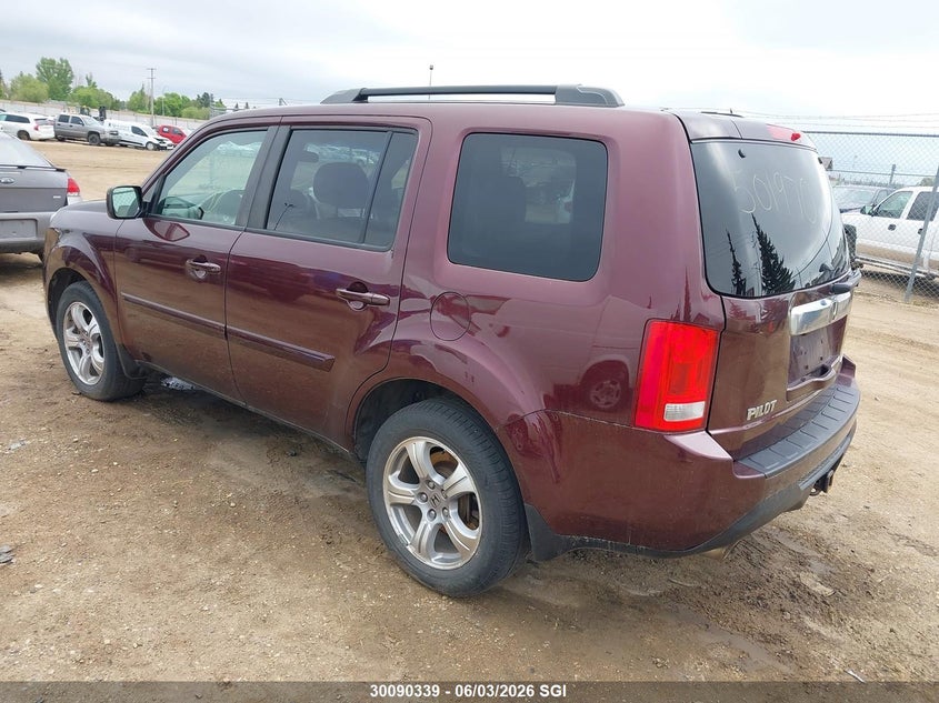 2012 Honda Pilot 3.5 Ex brown Lot 111030090339 Vin 5FNYF4H4XCB501970