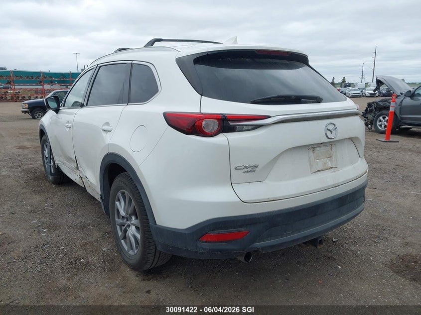 Vin: jm3tcbcy8h0131598, lot: 20136355, mazda cx-9 touring 20173