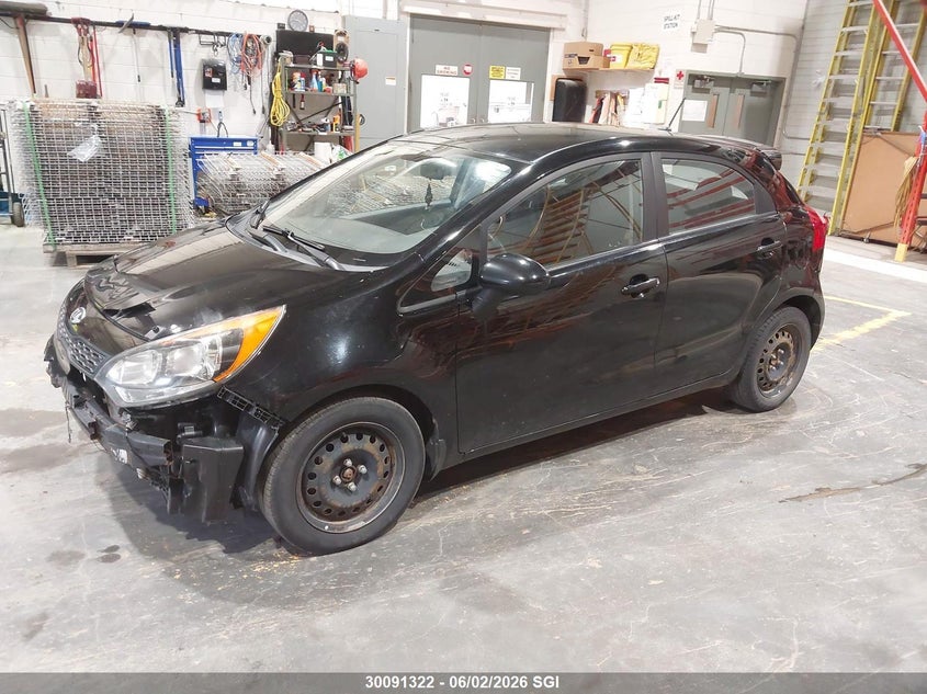 Vin: knadm5a33d6843850, lot: 20136655, kia rio lx 20132