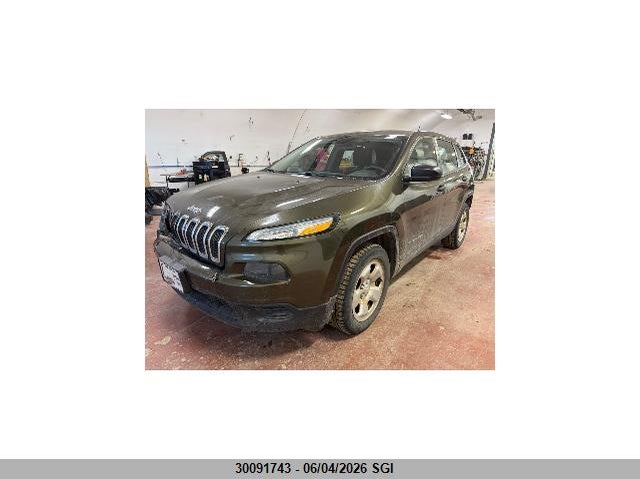 2014 Jeep Cherokee Sport VIN: 1C4PJLAB4EW302652 Lot: 30091743