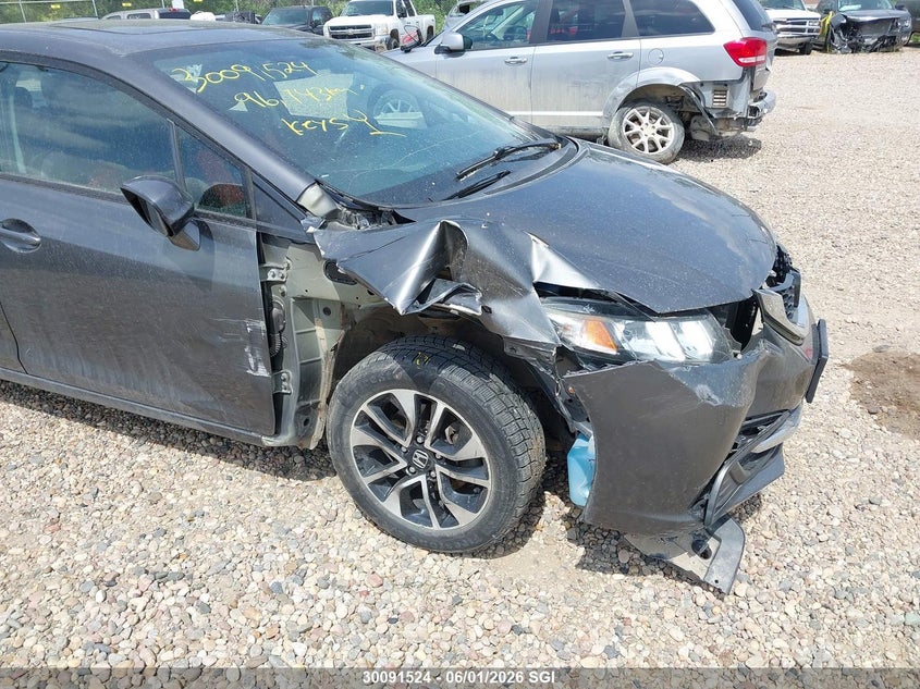 2013 Honda Civic Lx VIN: 2HGFB2F51DH044353 Lot: 30091524