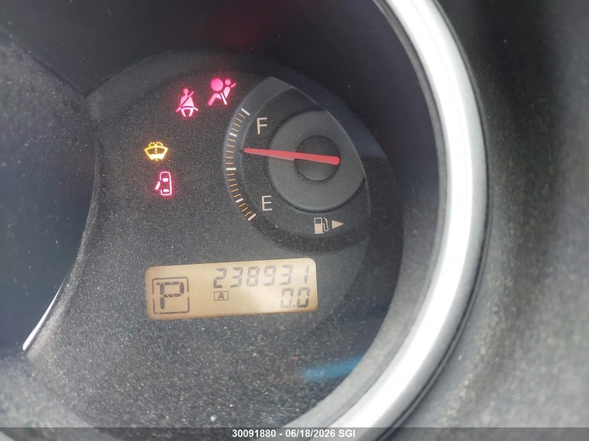 2008 NISSAN VERSA HATCHBACK 1.8L I4 FI DOHC 16V NF4