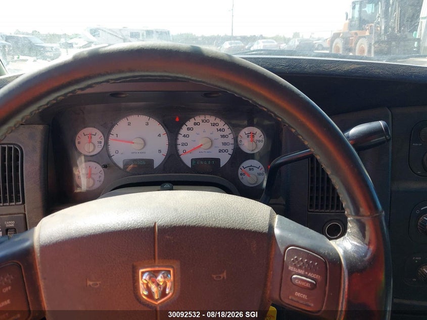 2005 DODGE RAM PICKUP 5.9L I6 FI OHV 24V F4