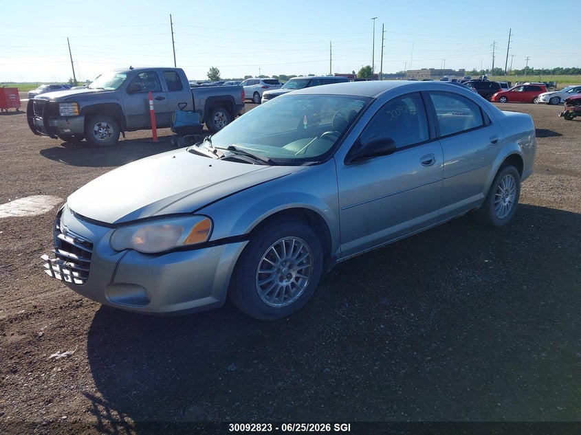 2004 CHRYSLER SEBRING CABRIO 2.7L V6 FI DOHC F