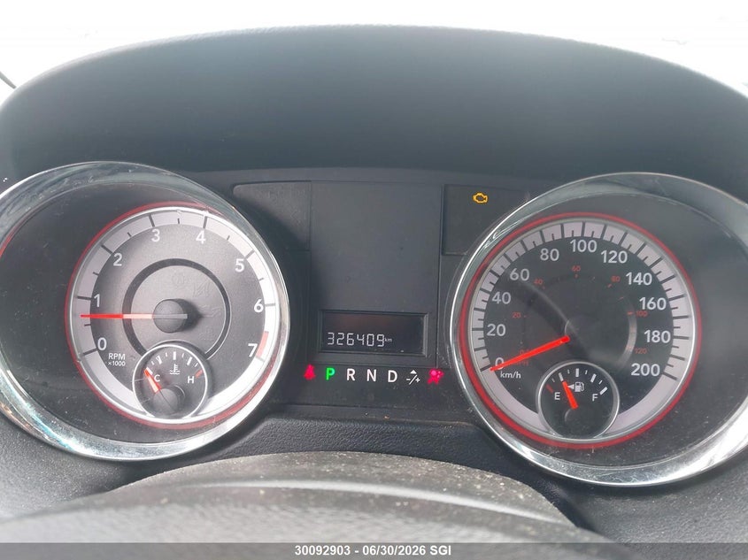 2012 DODGE CARAVAN VAN 3.6L V-6 DOHC, VVT, 283HP