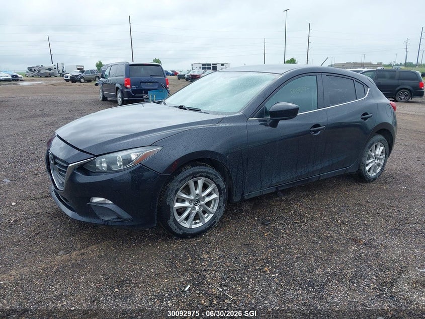 2015 Mazda 3, Удар сзади, IAAI, VIN 3MZBM1L73FM167693 — фото 2